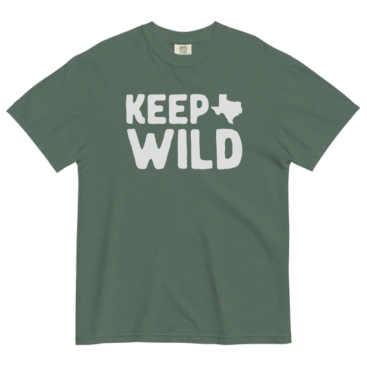 Keep Texas Wild Classic Cotton Tee