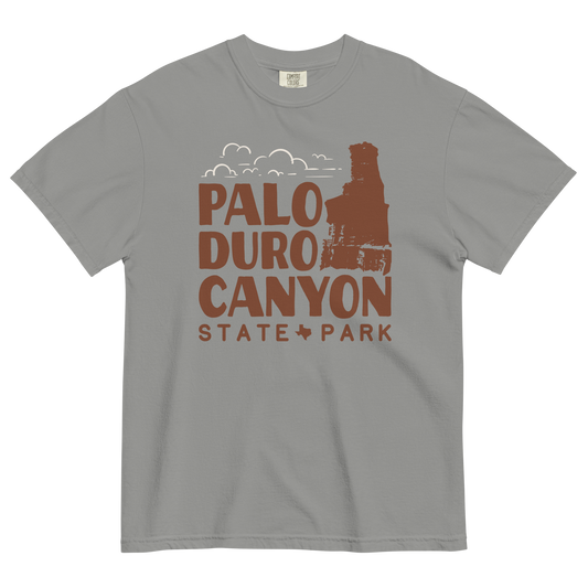 Unisex garment-dyed heavyweight t-shirt