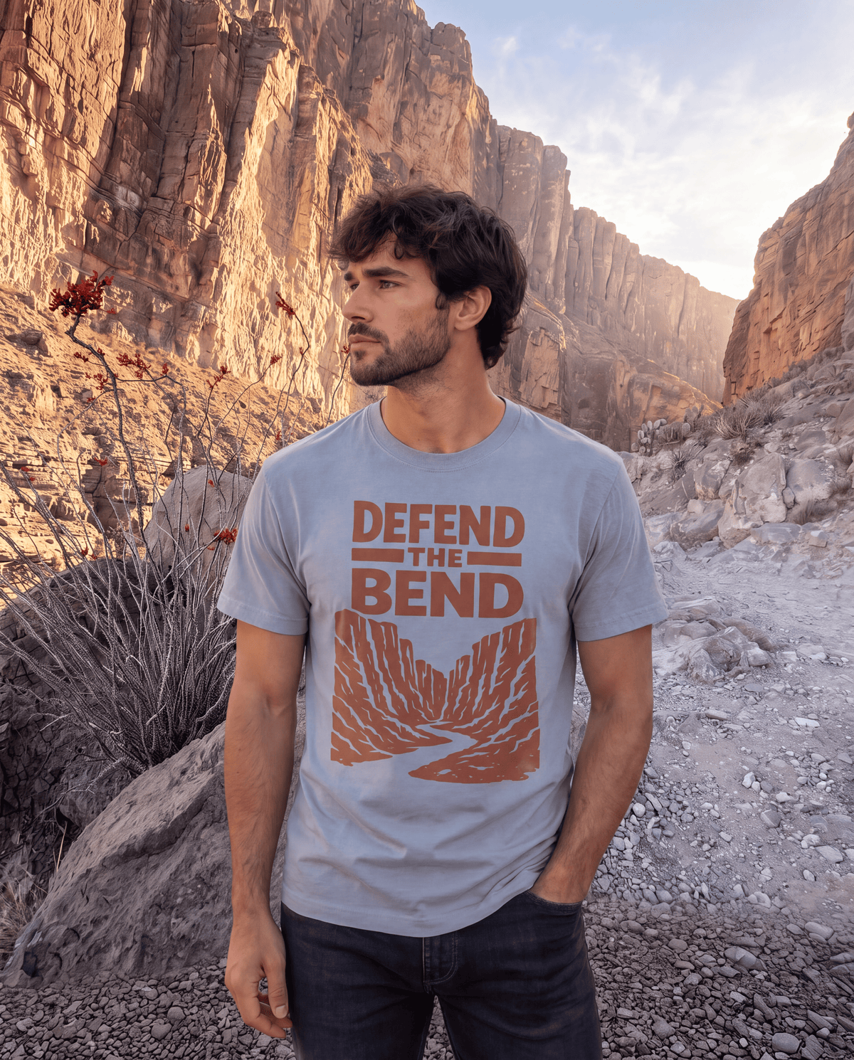 Defend the bend Classic Cotton Tee V2