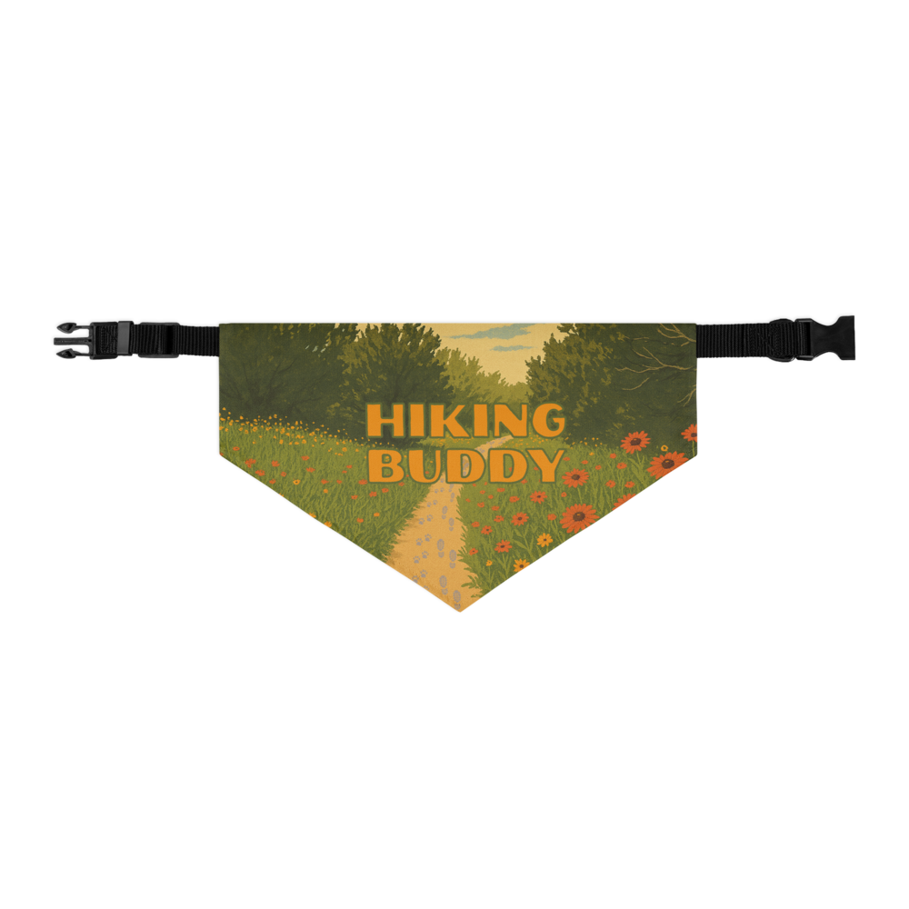 Hiking Buddy Pet Bandana Collar