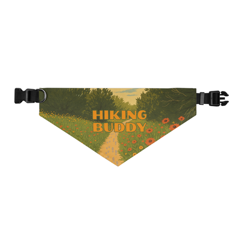 Hiking Buddy Pet Bandana Collar