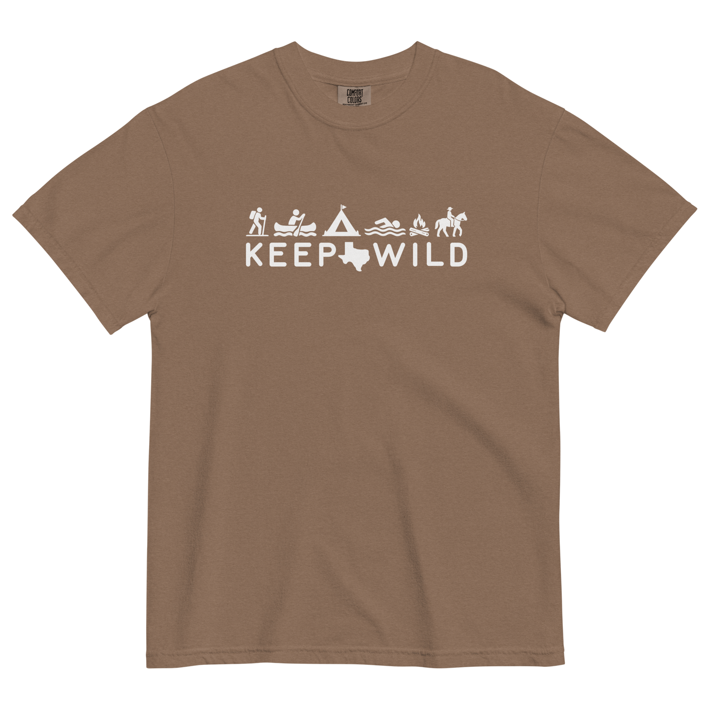 Keep Texas Wild Summer Camp Classic Cotton Tee