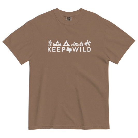 Keep Texas Wild Summer Camp Classic Cotton Tee