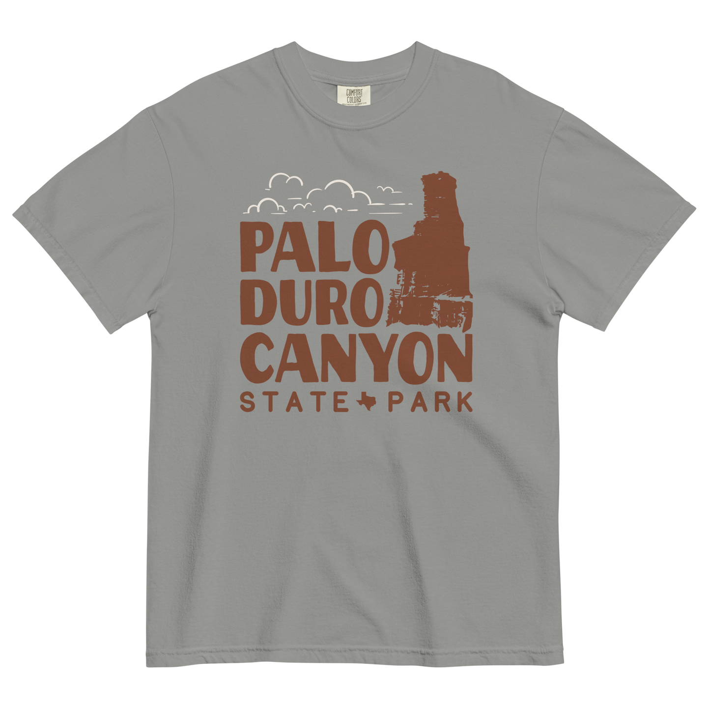 Unisex garment-dyed heavyweight t-shirt