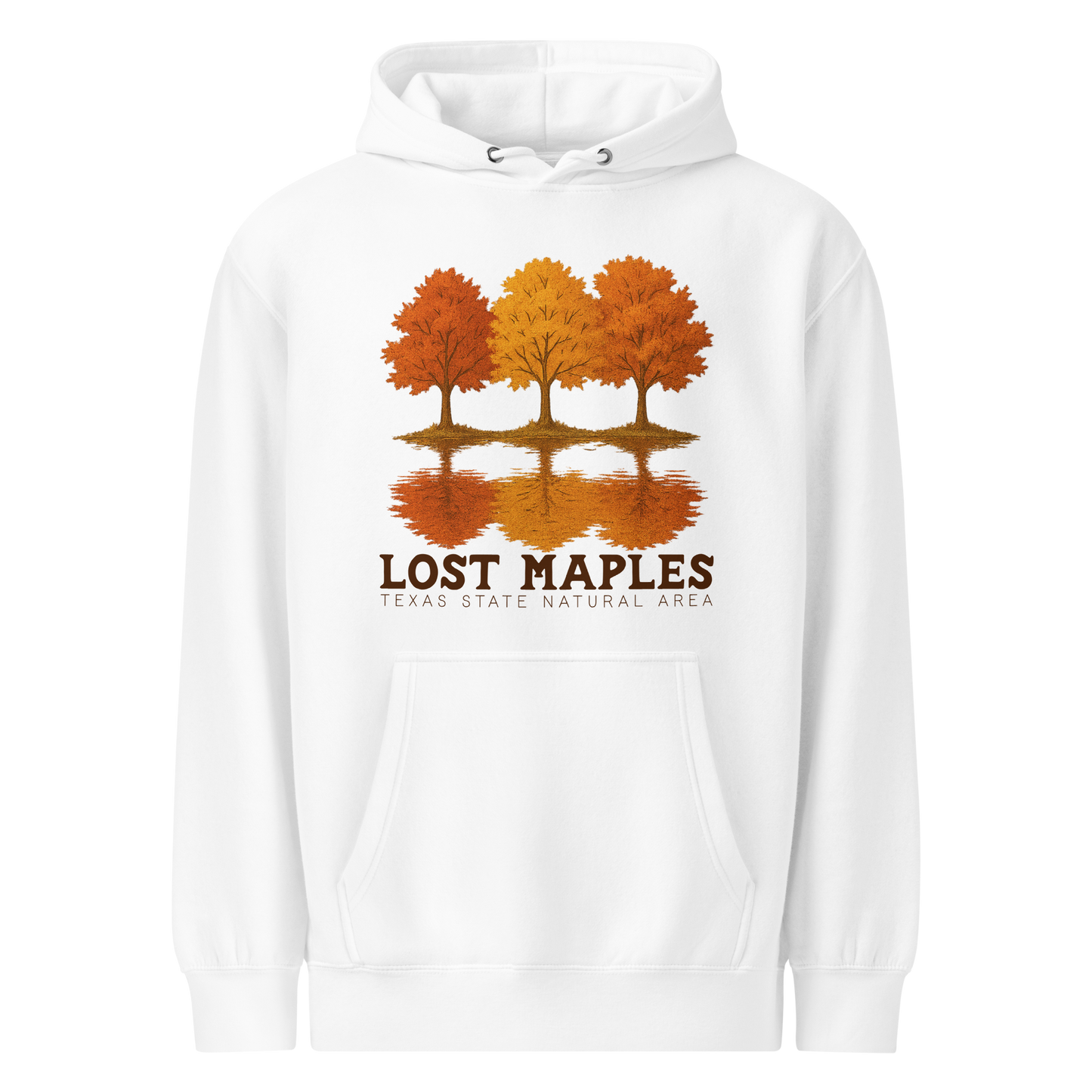 Lost Maples Unisex premium mid-weight hoodie