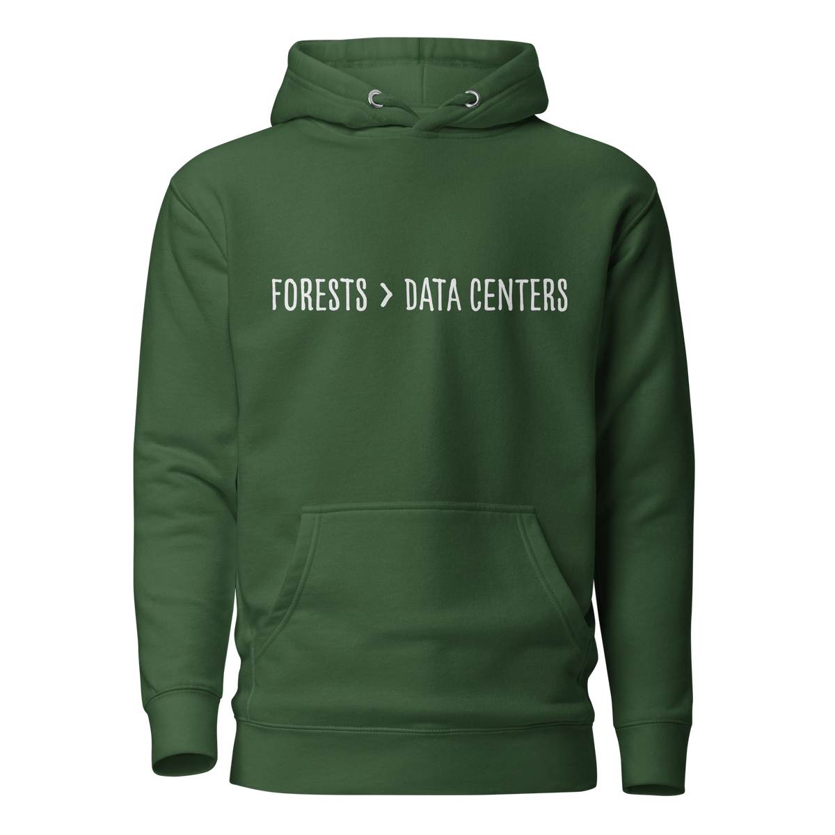 Forests > Data Centers Unisex Hoodie