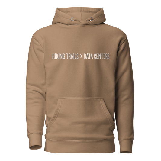 Hiking Trails > Data Centers Unisex Hoodie