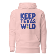 Keep Texas Wild--Bluebonnet Unisex Hoodie