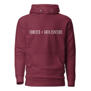 Forests > Data Centers Unisex Hoodie