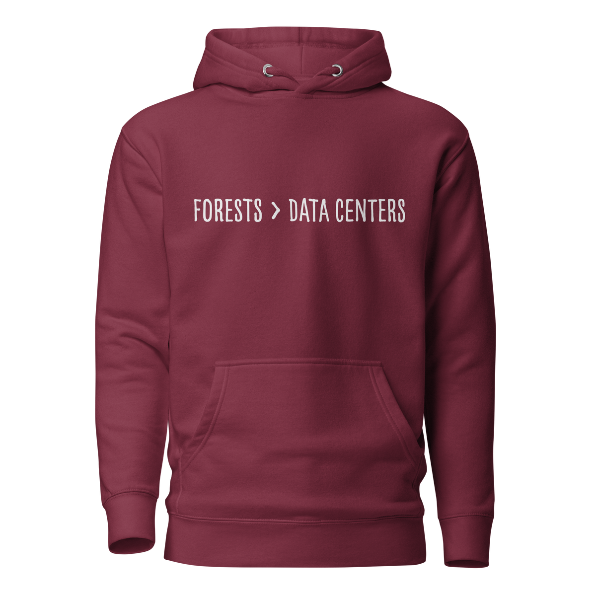 Forests > Data Centers Unisex Hoodie