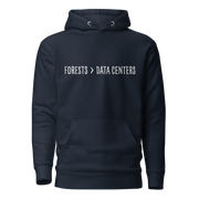 Forests > Data Centers Unisex Hoodie