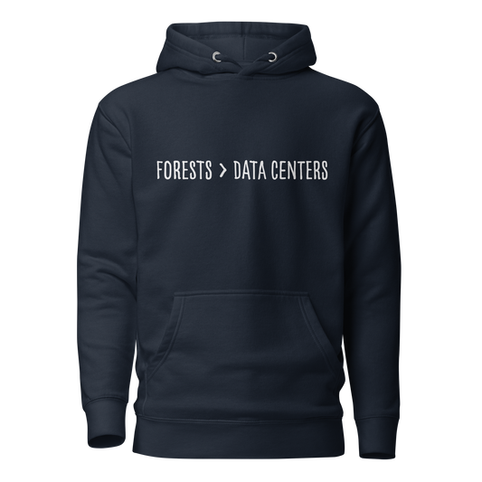 Forests > Data Centers Unisex Hoodie