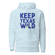 Keep Texas Wild--Bluebonnet Unisex Hoodie
