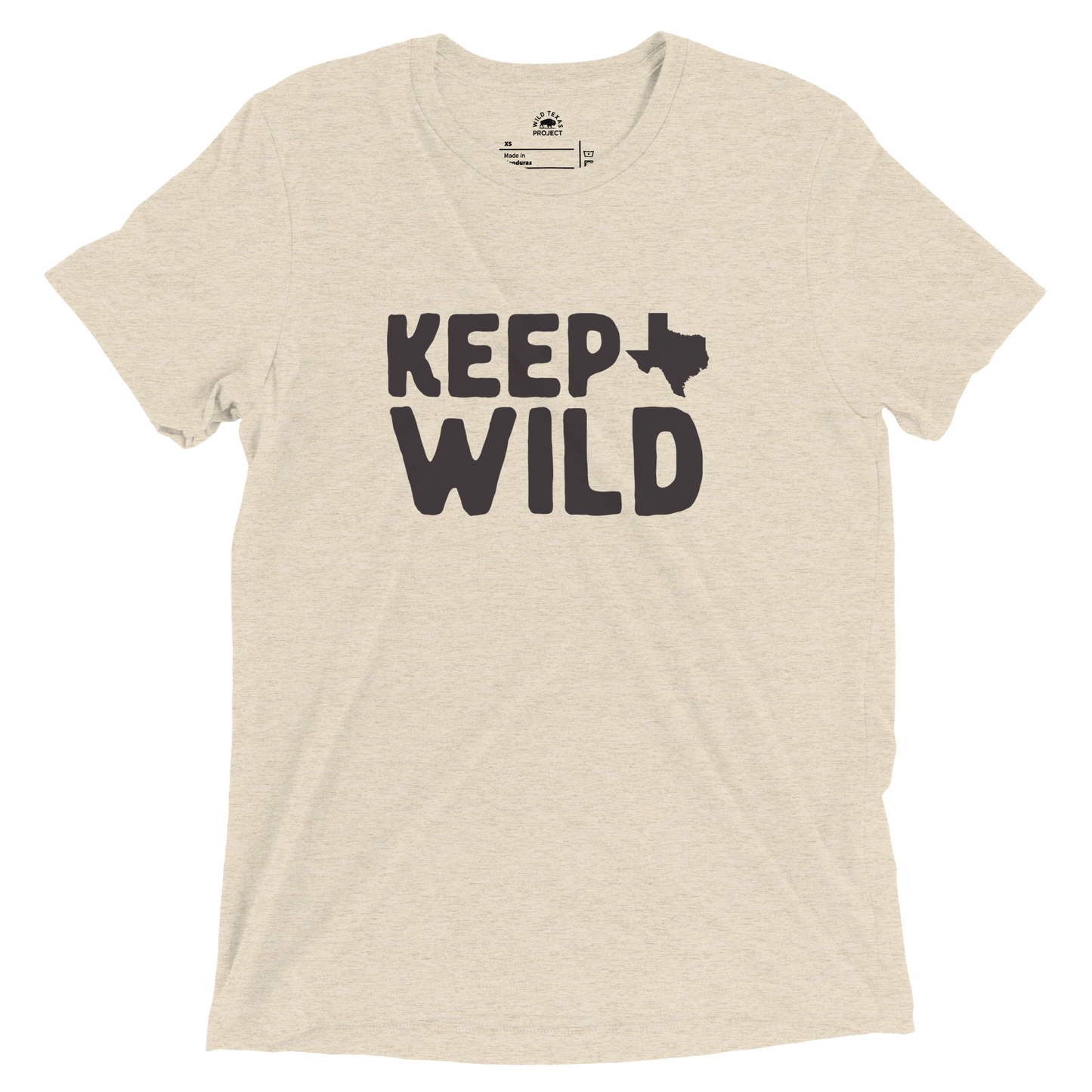 Keep Texas Wild Tri-Blend Tee
