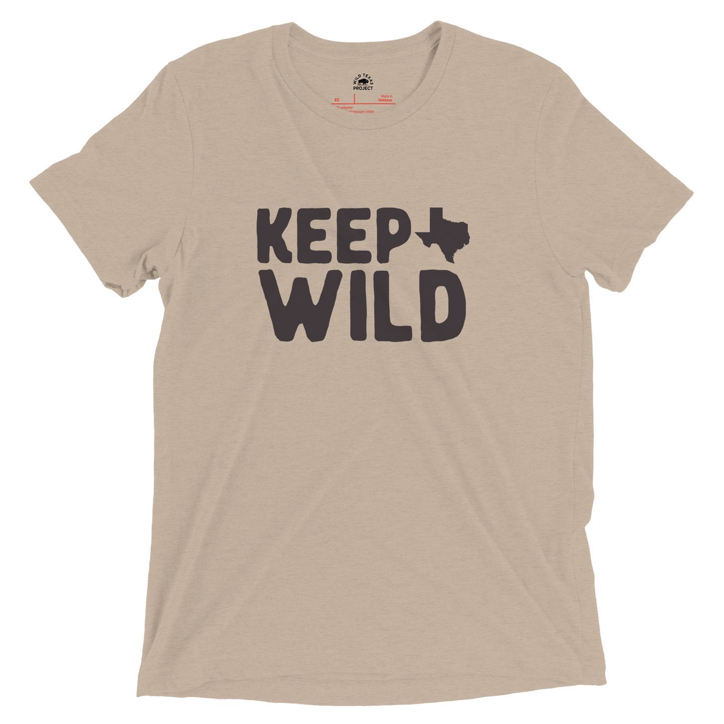 Keep Texas Wild Tri-Blend Tee