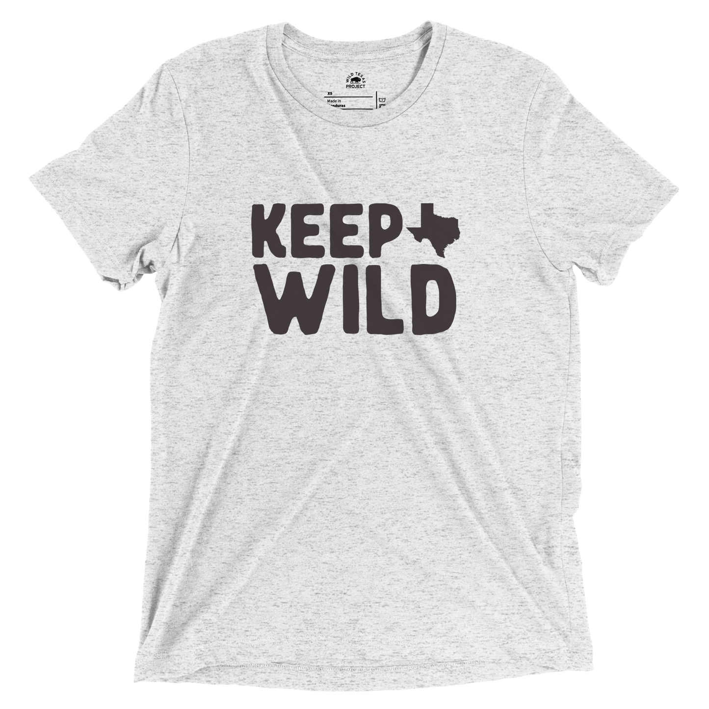 Keep Texas Wild Tri-Blend Tee